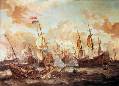 Dört Günlük Savaş by Abraham Storck