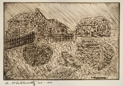 İsimsiz Altı Baskıdan Biri, 1903-1925. by Abraham Walkowitz