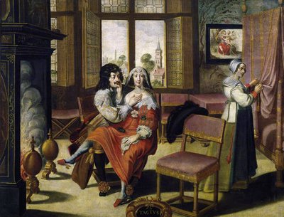 Beş Duyu - Dokunma by Abraham Bosse