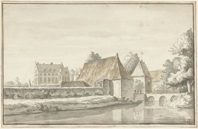 Dort'taki Ev, Gorssel yakınlarındaki by Abraham de Haen (II)