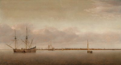 Hoorn Görünümü, c. 1650. by Abraham de Verwer