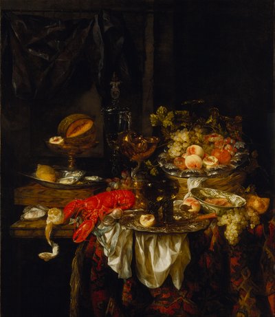 Ziyafet Natürmort by Abraham van Beyeren