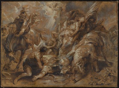 Aziz Paul Dönüşümü by Abraham van Diepenbeeck after Peter Paul Rubens