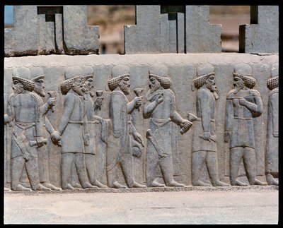 Kuzey merdiven kabartmalarının görünümü by Achaemenid