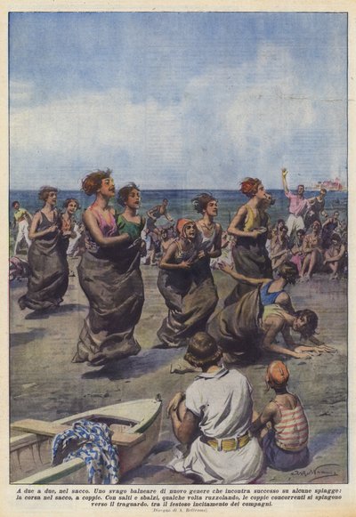 Çantada ikişer ikişer by Achille Beltrame