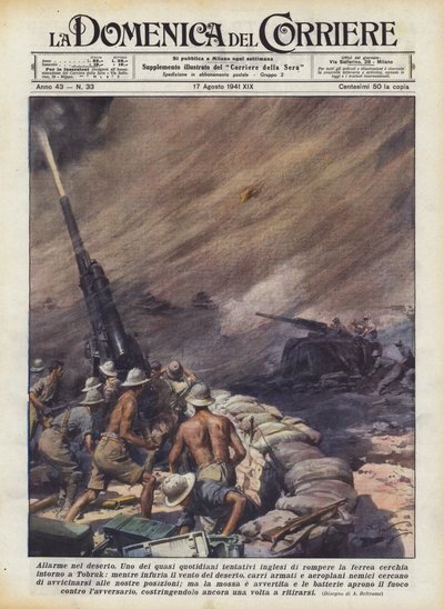 Çölde alarm by Achille Beltrame