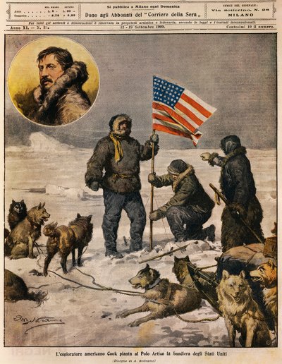 Amerikalı kaşif Cook, Kuzey Kutbu