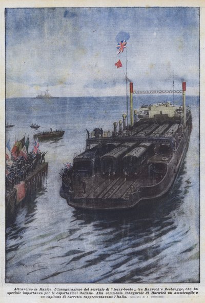 Kanal Boyunca by Achille Beltrame