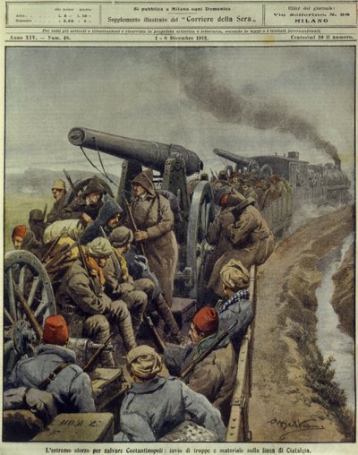 Balkan Savaşları (1912-1913), Konstantinopolis