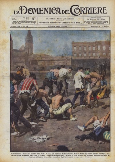 Eğlence? diğer dünyanın by Achille Beltrame