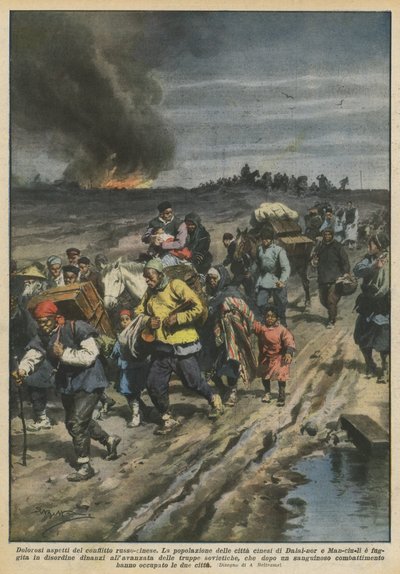 Rus-Çin çatışmasının acı veren yönleri by Achille Beltrame