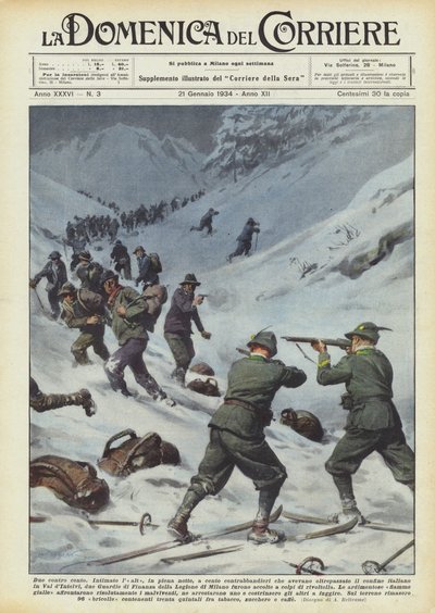 Yüze karşı iki by Achille Beltrame