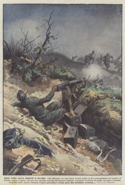 Ölümüne ve ötesine kahramanlar by Achille Beltrame