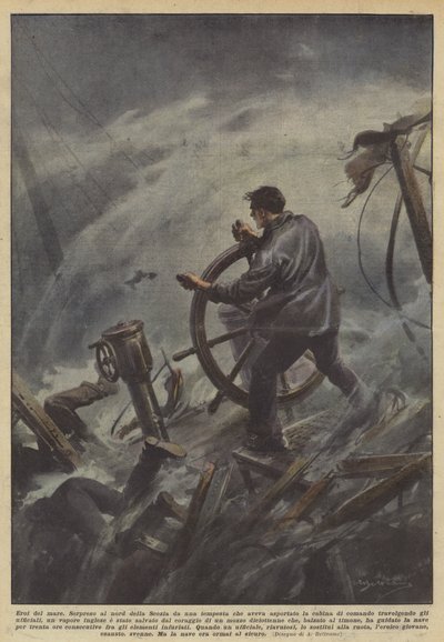 denizin kahramanları by Achille Beltrame