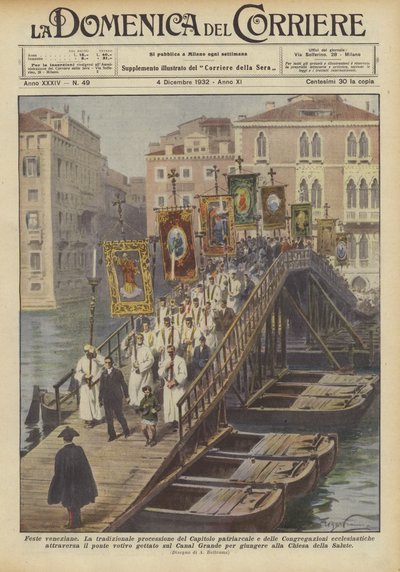 Venedik festivalleri by Achille Beltrame