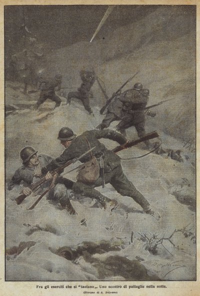 Birbirini hisseden ordular arasında by Achille Beltrame