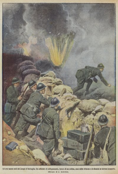 Savaş alanlarının az bilinen kahramanları by Achille Beltrame