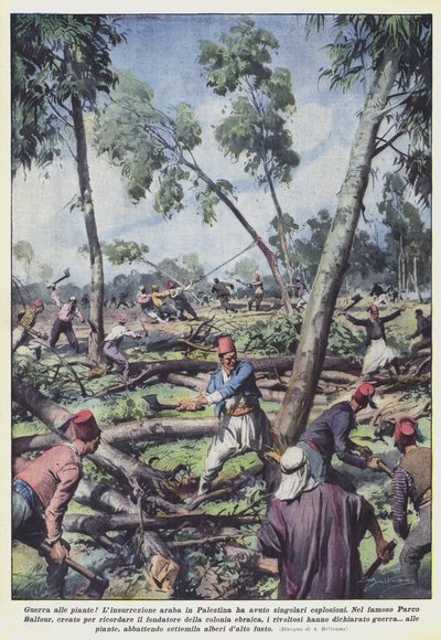 Bitkilere savaş! by Achille Beltrame
