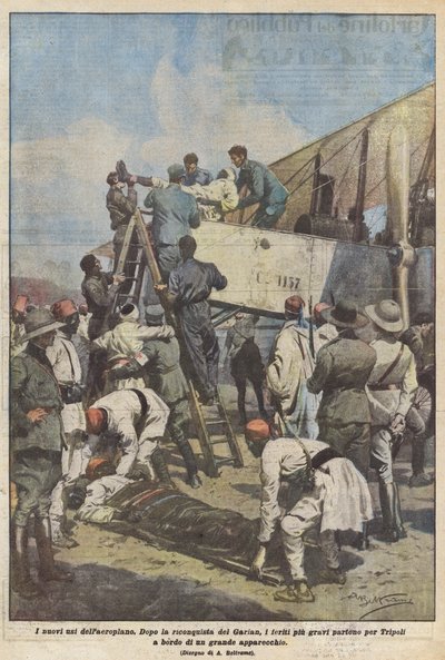 Uçağın yeni kullanım alanları by Achille Beltrame
