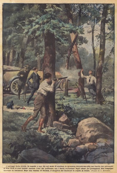 uygarlığın vahşileri by Achille Beltrame