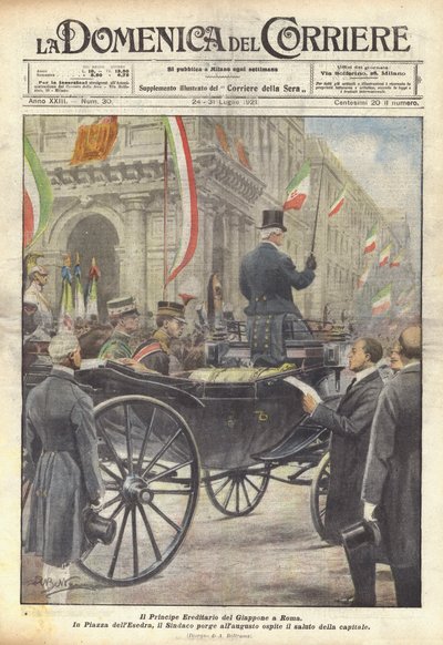 Japonya Veliaht Prensi Roma