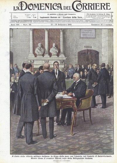 İtalyan askeri zaferinin meyvesi, Saint-Germain Kalesi