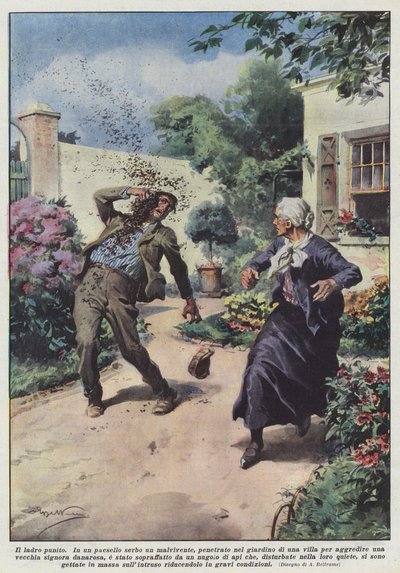 hırsız ceza verdi by Achille Beltrame