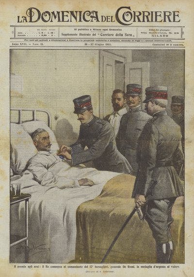 Kahraman ödülü, Kral 12. Bersaglieri