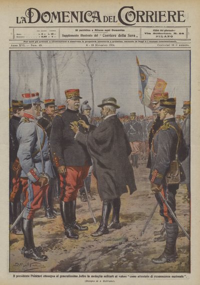 Başkan Poincare, Generalissimo Joffre