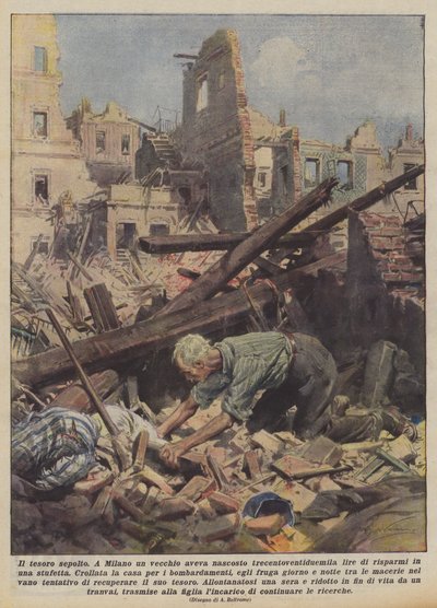 gömülü hazine by Achille Beltrame