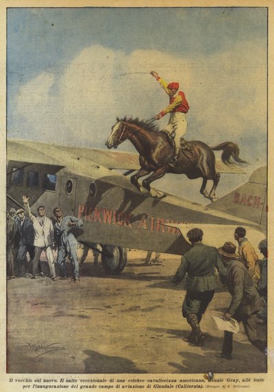 Eskinin yeninin üzerine by Achille Beltrame