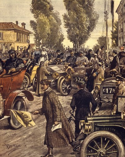 Uluslararası otomobil dayanıklılık yarışı, 27 Mayıs by Achille Beltrame