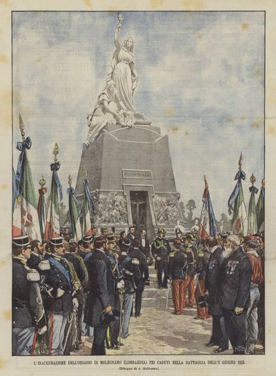 8 Haziran 1859 Savaşında Düşenler için Ossario Di Melegnano