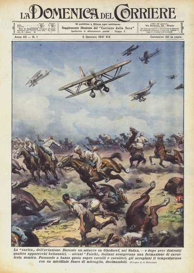 Hava kuvvetlerinin suçlaması by Achille Beltrame