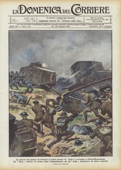 Canavarların Savaşı by Achille Beltrame