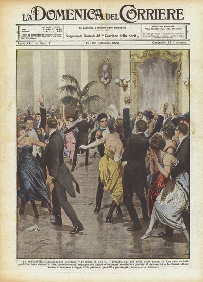 Paris suçunun cüretkarlığı by Achille Beltrame