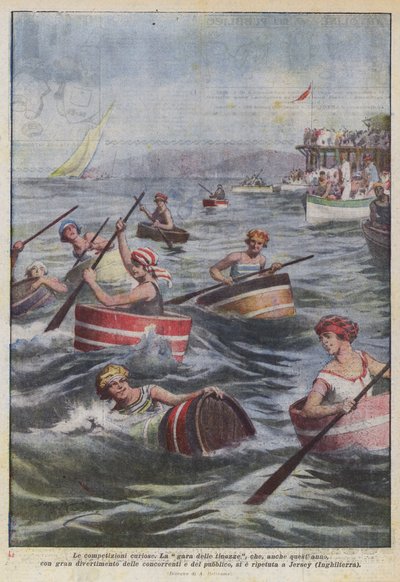 Meraklı yarışmalar by Achille Beltrame