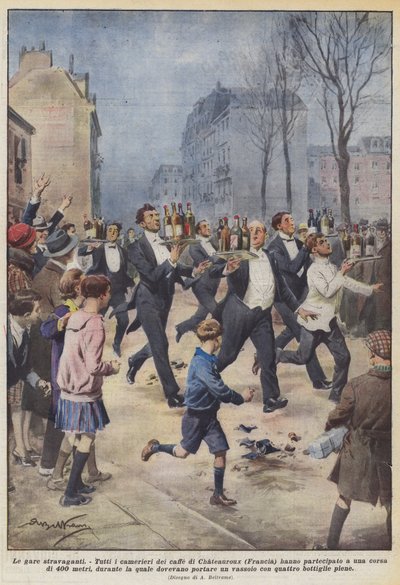 Abartılı yarışlar by Achille Beltrame