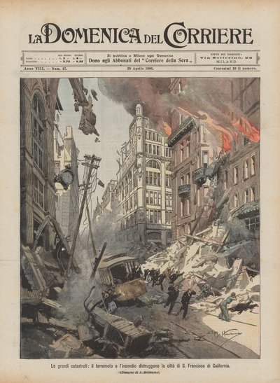Büyük felaketler, deprem ve yangın, California