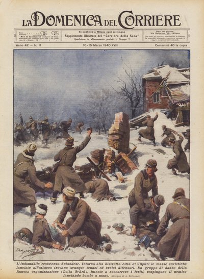 Lindomable Fin direnişi by Achille Beltrame