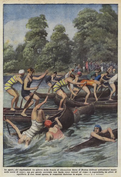 Spor? taklaların by Achille Beltrame