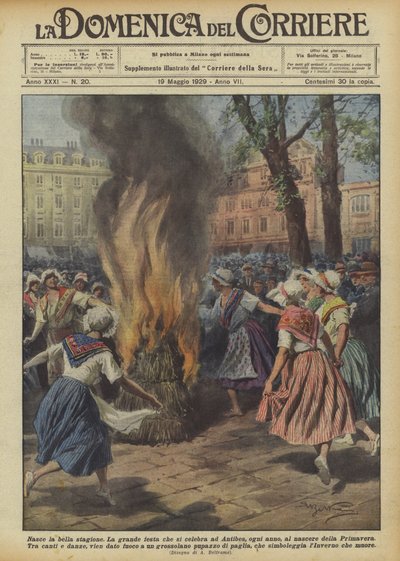 Sıcak mevsim doğdu by Achille Beltrame