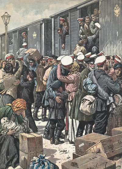 Rusya. Yedeklerin ayrılması. Antonio Beltrame