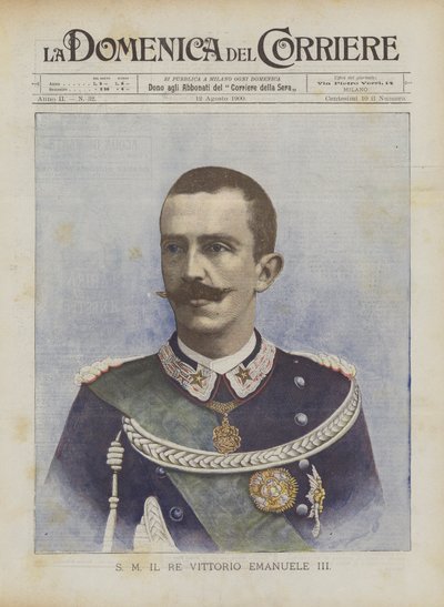 SM Kral Vittorio Emanuele III by Achille Beltrame