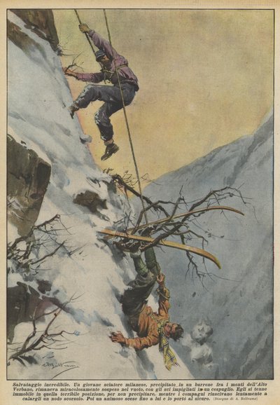 inanılmaz kurtarma by Achille Beltrame