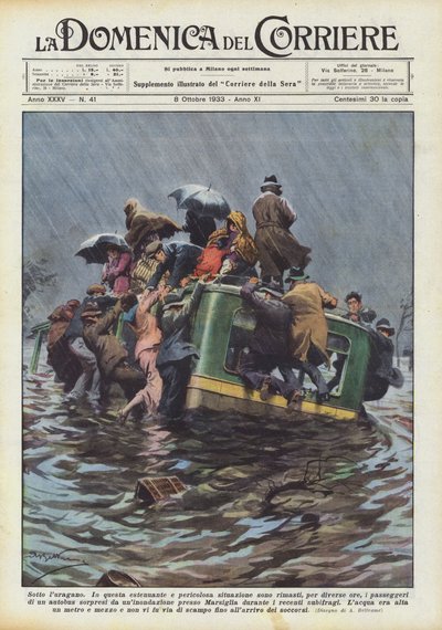 kasırga altında by Achille Beltrame
