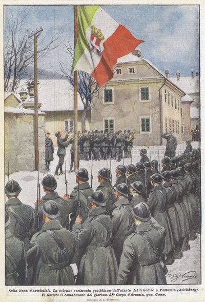 ateşkes hattında by Achille Beltrame