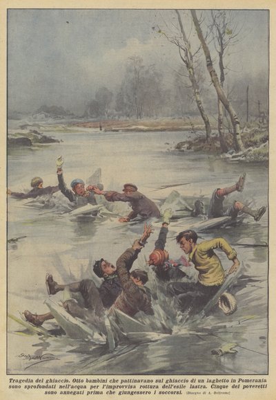 Buz Trajedisi by Achille Beltrame