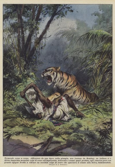 el ele sallamak by Achille Beltrame