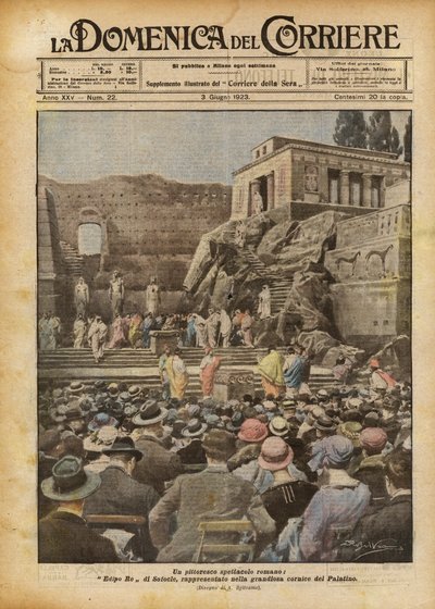 Pitoresk bir Roma gösterisi, Palatine Tepesi